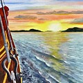 Windjammer Sunset